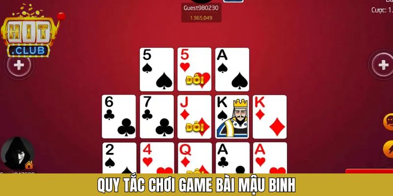 Luật chơi Mậu Binh rõ ràng và dễ áp dụng cho tân thủ